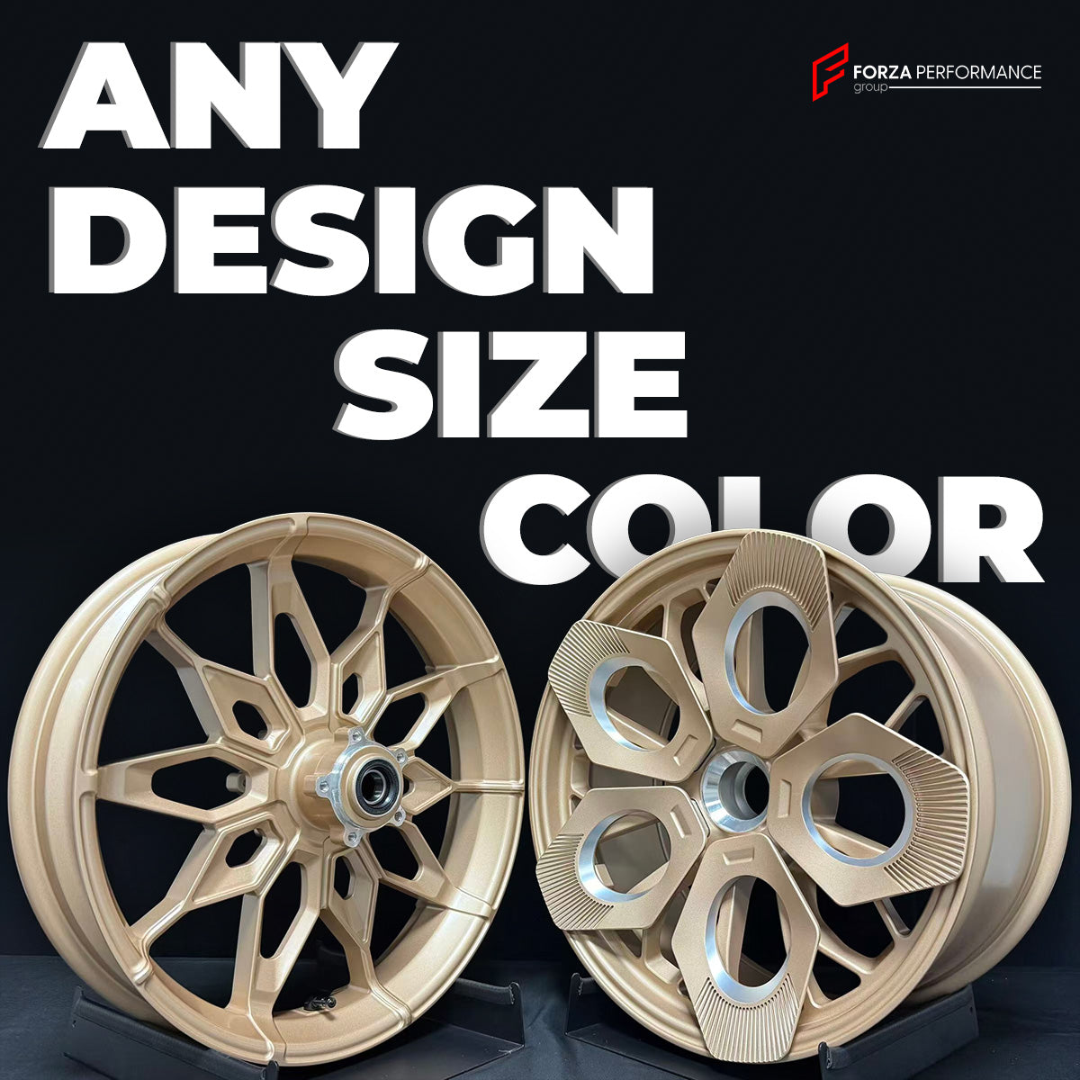 CUSTOM SP3 STYLE FORGED WHEELS RIMS for KTM RC 390