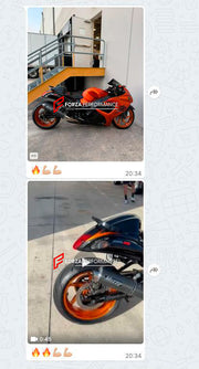 CUSTOM FORGED WHEELS RIMS for SUZUKI HAYABUSA GSX1300R GEN 2 2009