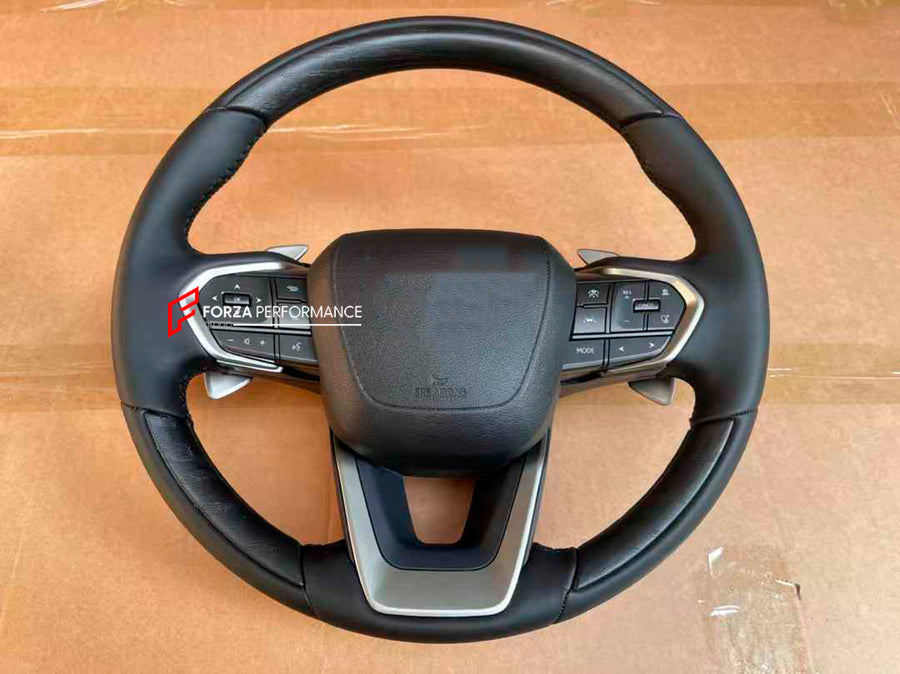 Buy Now CUSTOM STEERING WHEEL for LEXUS LX 600 2021+ and upgrade car parts from SIR Tuning at the Best Price. Headlights, Tail lights, Bodykits, Navigations, AO-steering wheel and more - Fast & Free Shipping within Europe, US & Worldwide.