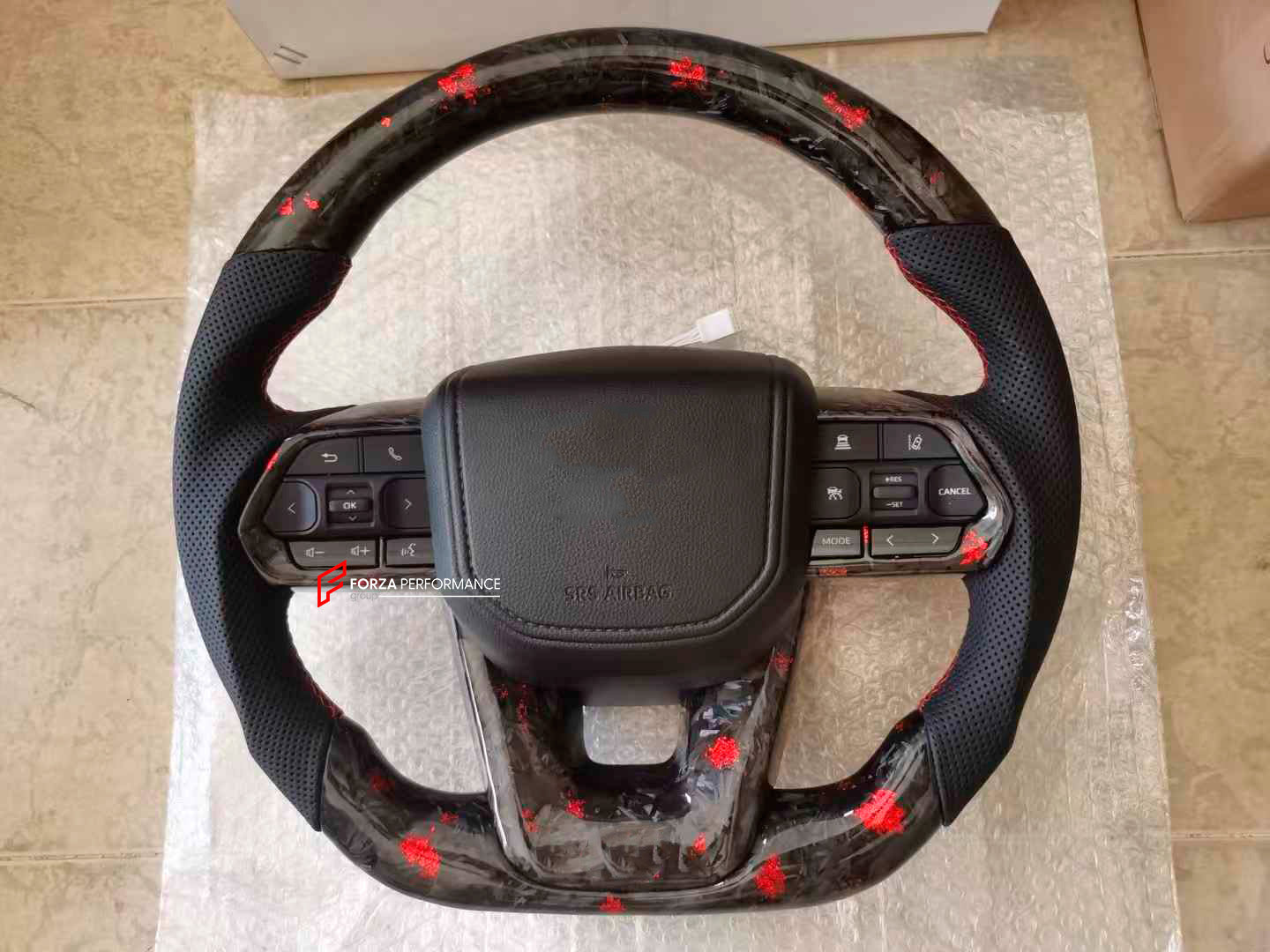 CUSTOM STEERING WHEEL for TOYOTA LAND CRUISER 250 300 LC250 LC300