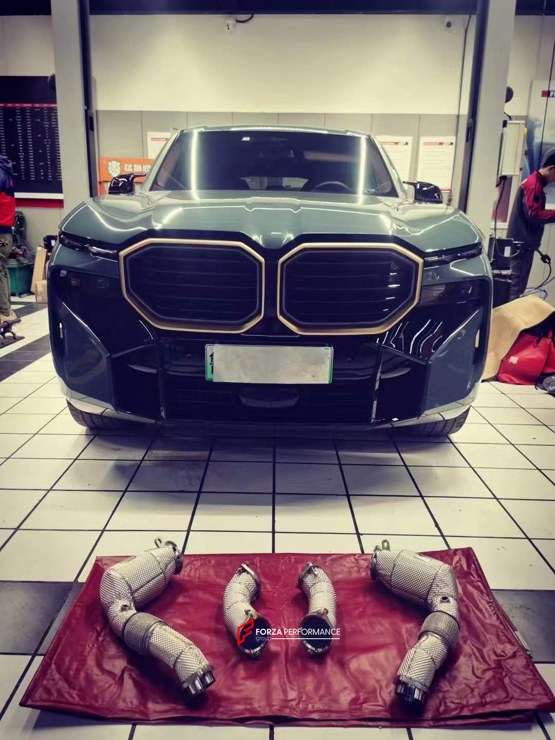 EXHAUST CATLESS DOWNPIPE for BMW XM G09 S68 4.4T 2022+