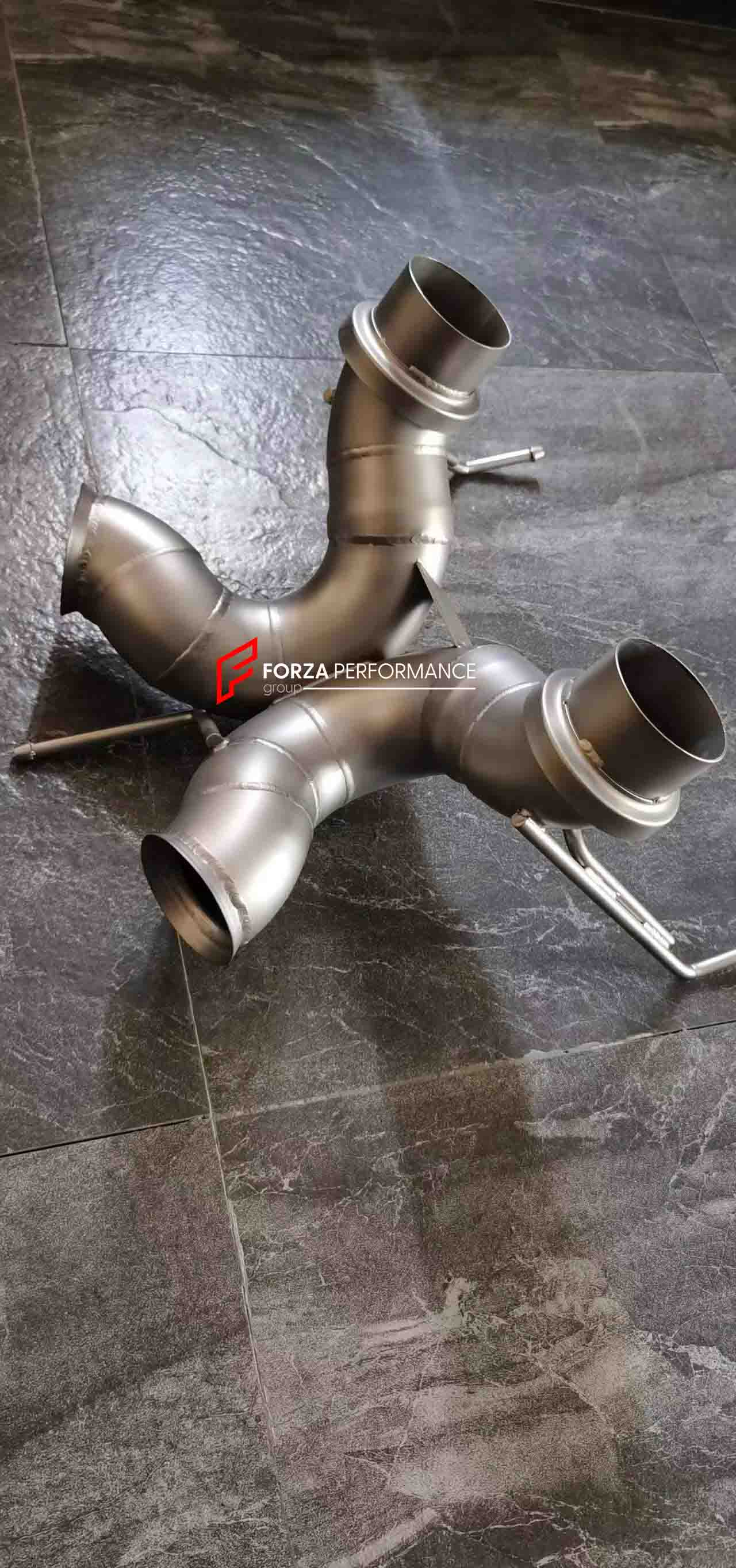 Exhaust X downpipe For McLaren 600LT