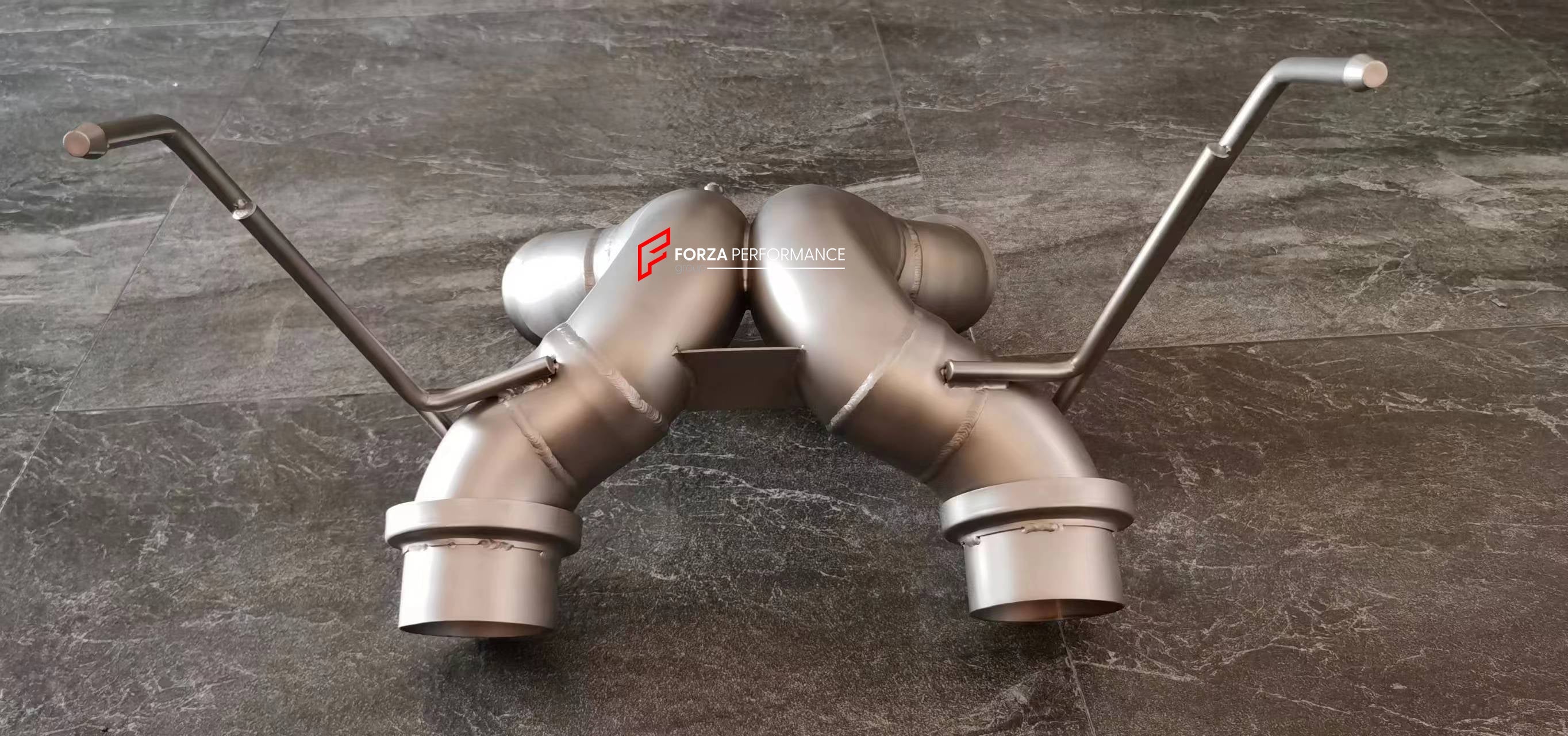 Exhaust X downpipe For McLaren 600LT