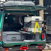 DRAWER and DROP DOWN SLIDER CARGO STORAGE KIT for TOYOTA LAND CRUISER 80 LC80