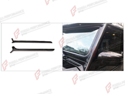 DRY CARBON A-PILLAR COVERS for MERCEDES-BENZ G-CLASS W463 2008 - 2018