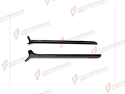 DRY CARBON A-PILLAR COVERS for MERCEDES-BENZ G-CLASS W463 2008 - 2018