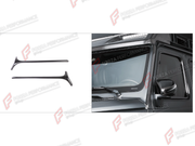 DRY CARBON A-PILLAR COVERS for MERCEDES-BENZ G-CLASS W464 2019 - 2024