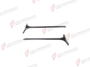 DRY CARBON A-PILLAR COVERS for MERCEDES-BENZ G-CLASS W464 2019 - 2024