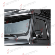 DRY CARBON A-PILLAR COVERS for MERCEDES-BENZ G-CLASS W464 2019 - 2024