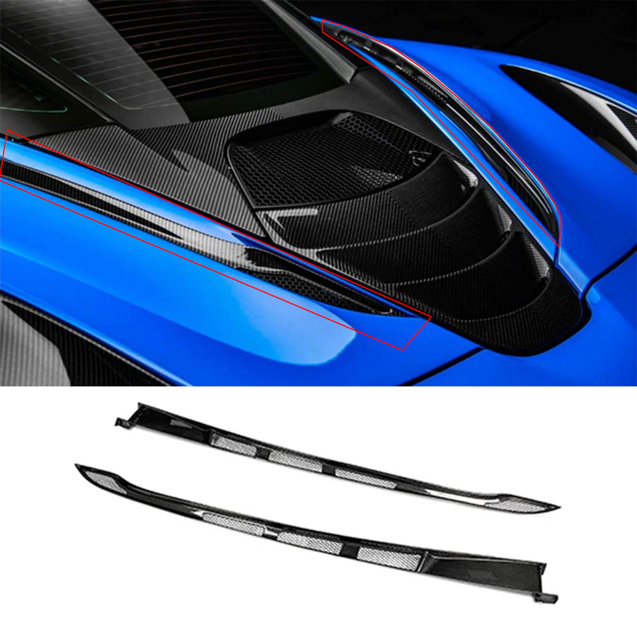 Buy Now DRY CARBON AERO BRIDGE for MCLAREN 720S 2017 - 2023 and upgrade car parts from SIR Tuning at the Best Price. Headlights, Tail lights, Bodykits, Navigations, Carbon body kit and more - Fast & Free Shipping within Europe, US & Worldwide.