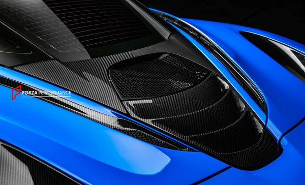 DRY CARBON AERO BRIDGE for MCLAREN 720S 2017 - 2023