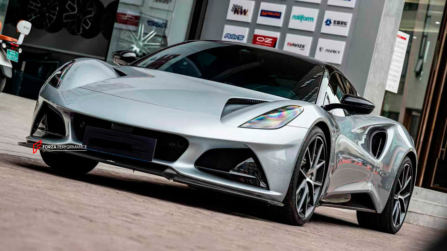 Buy Now DRY CARBON AERO KIT for LOTUS EMIRA 2022+ and upgrade car parts from SIR Tuning at the Best Price. Headlights, Tail lights, Bodykits, Navigations, Carbon body kit and more - Fast & Free Shipping within Europe, US & Worldwide.