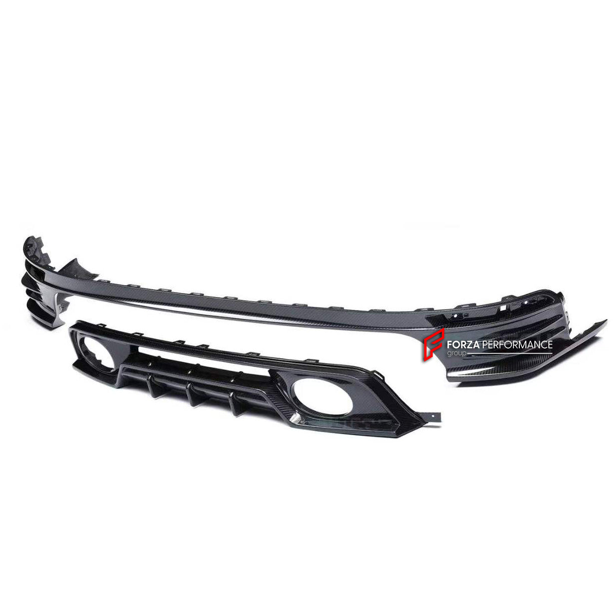 DRY CARBON REPLACEMENT UPPER REAR DIFFUSER for PORSCHE 911 992.2 CARRERA 2025+