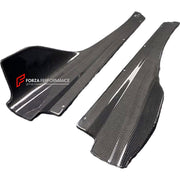 DRY CARBON AERO SIDE BLADES for MCLAREN 720S 2017 - 2023