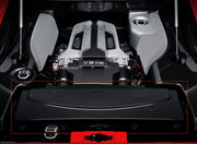 DRY CARBON AIR INTAKE FILTER BOX COVER for AUDI R8 V8 V10 2007 - 2012