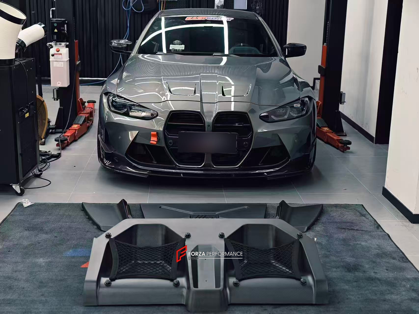 DRY CARBON BACK SEAT DELETE KIT REAR SEAT REMOVE for BMW M4 G82 2021+