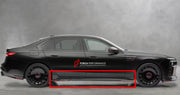 DRY CARBON SIDE SKIRTS for BMW 7 SERIES G70 2022+