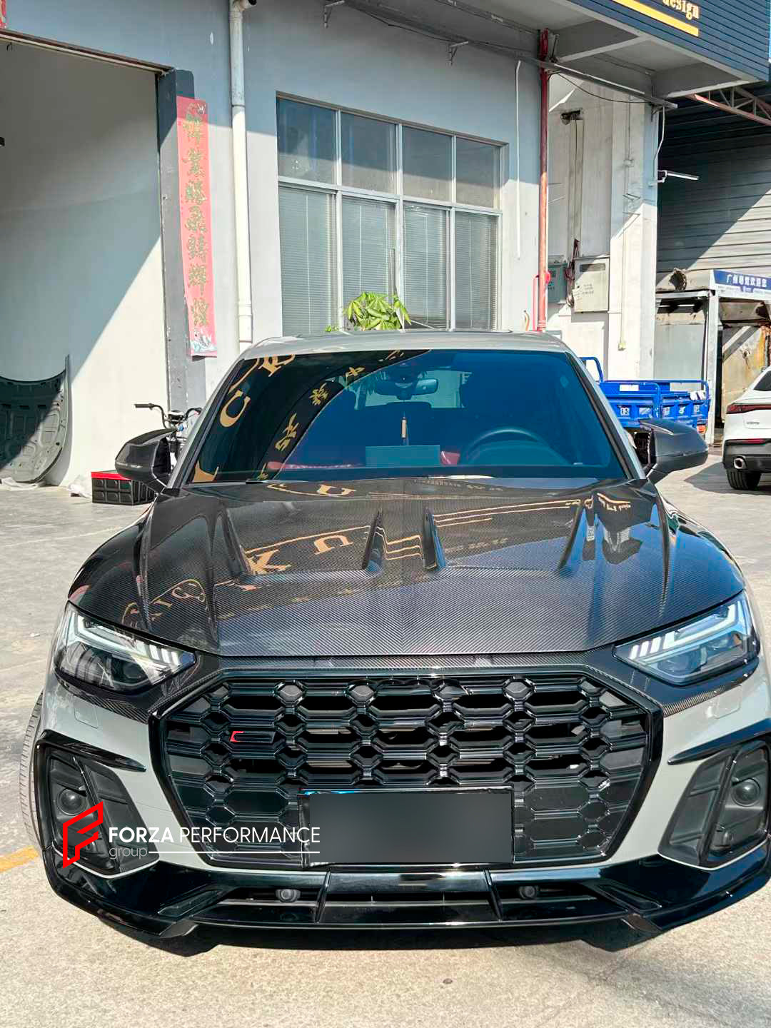 DRY CARBON BODY KIT for AUDI Q5 FY FACELIFT 2020+