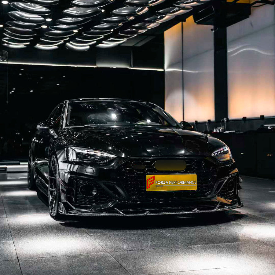 Buy Now DRY CARBON BODY KIT for AUDI RS5 F5 FACELIFT B9.5 2020 - 2025 and upgrade car parts from SIR Tuning at the Best Price. Headlights, Tail lights, Bodykits, Navigations, body kit and more - Fast & Free Shipping within Europe, US & Worldwide.