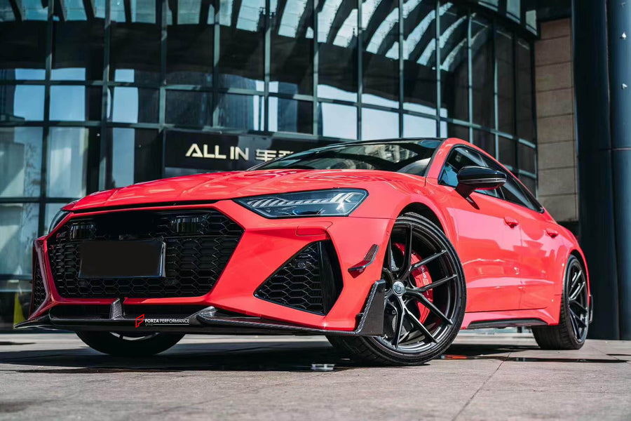 Buy Now DRY CARBON BODY KIT for AUDI RS7 C8 2019+ R-3 and upgrade car parts from SIR Tuning at the Best Price. Headlights, Tail lights, Bodykits, Navigations, body kit and more - Fast & Free Shipping within Europe, US & Worldwide.
