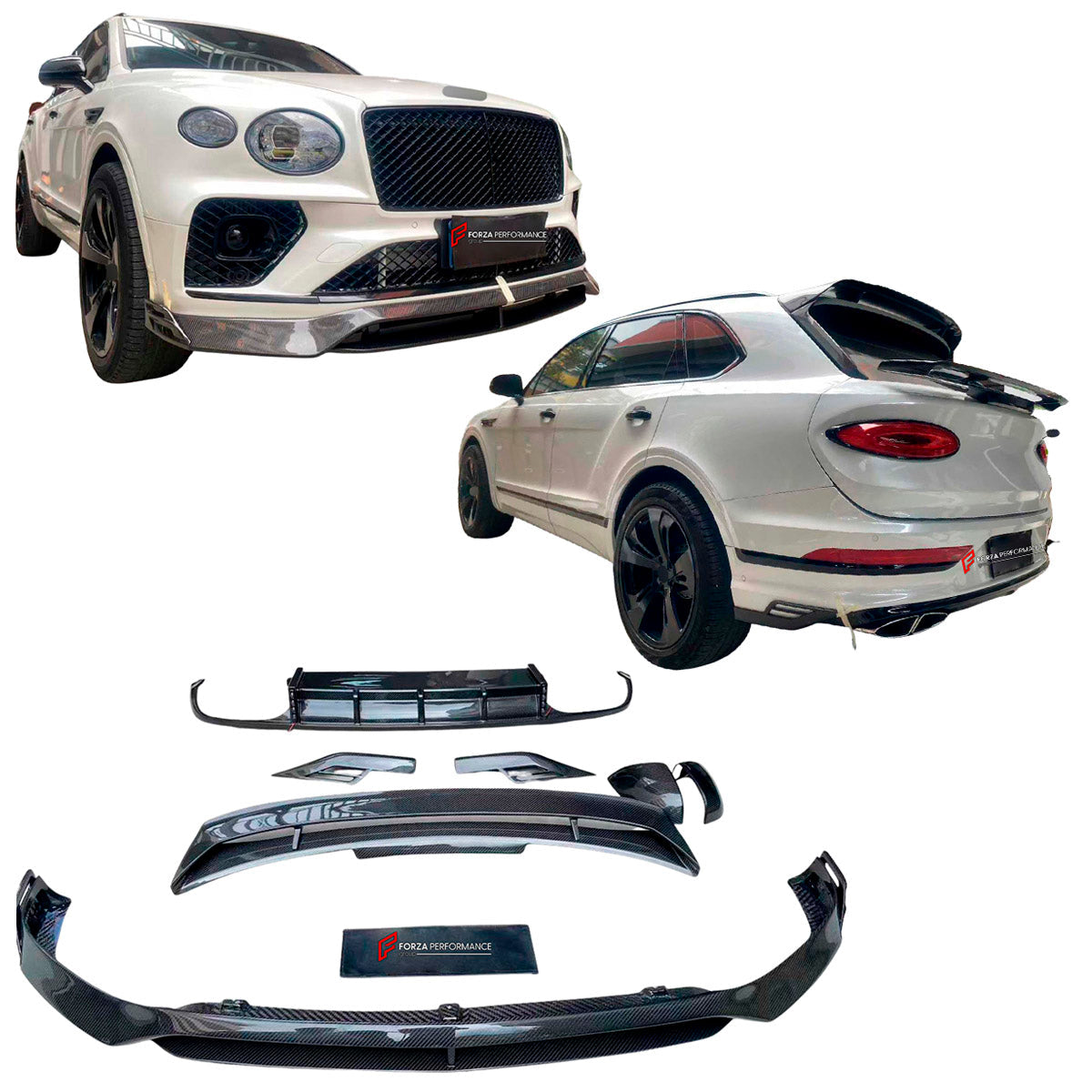 DRY CARBON BODY KIT for BENTLEY BENTAYGA 2020+
