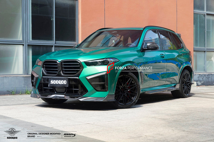 Buy Now DRY CARBON BODY KIT for BMW X5M F95 LCI FACELIFT 2023+ and upgrade car parts from SIR Tuning at the Best Price. Headlights, Tail lights, Bodykits, Navigations, body kit and more - Fast & Free Shipping within Europe, US & Worldwide.