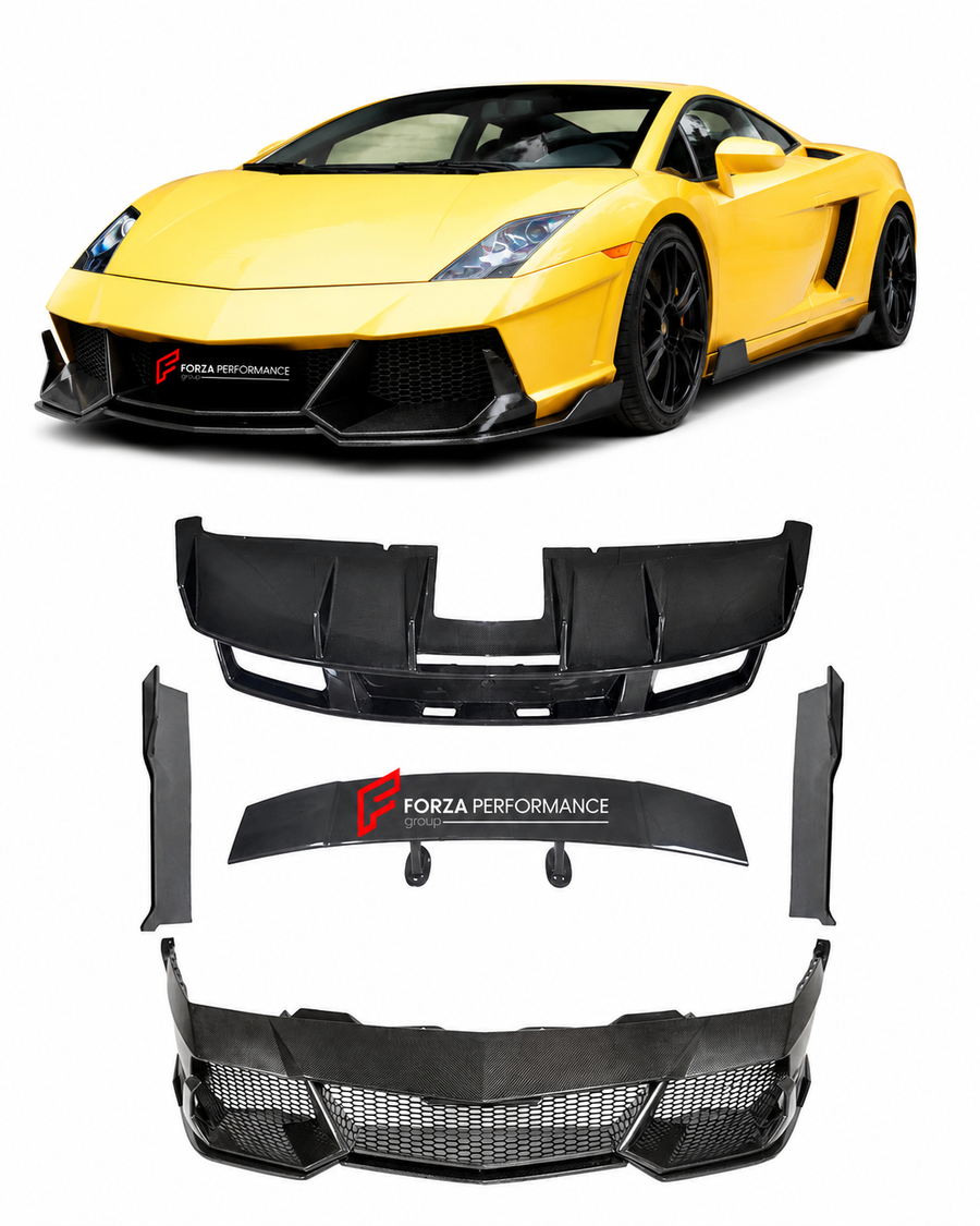Buy Now DRY CARBON BODY KIT for LAMBORGHINI HURACAN LP550 560 570 2009 - 2013 and upgrade car parts from SIR Tuning at the Best Price. Headlights, Tail lights, Bodykits, Navigations, body kit and more - Fast & Free Shipping within Europe, US & Worldwide.