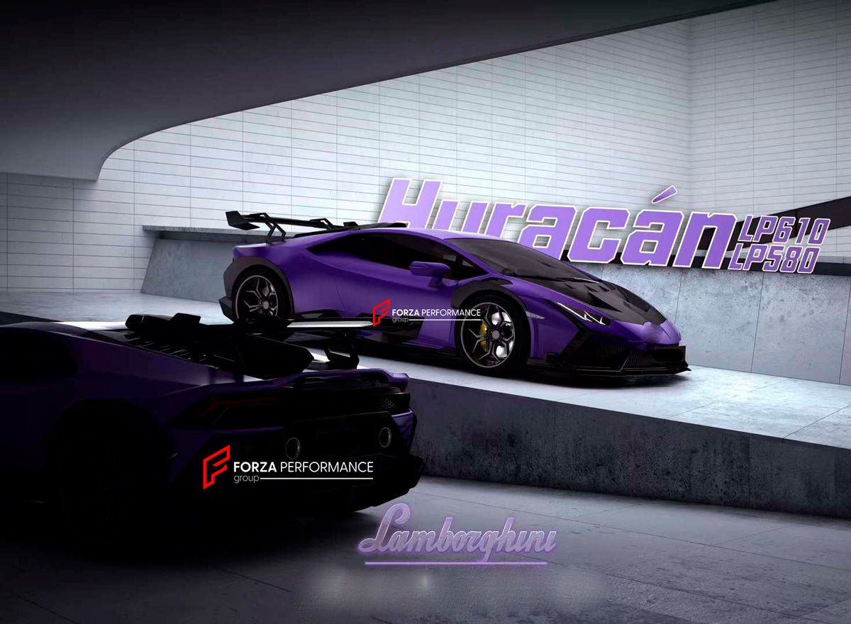 DRY CARBON BODY KIT for LAMBORGHINI HURACAN LP610 LP580 EVO 2015 - 2022