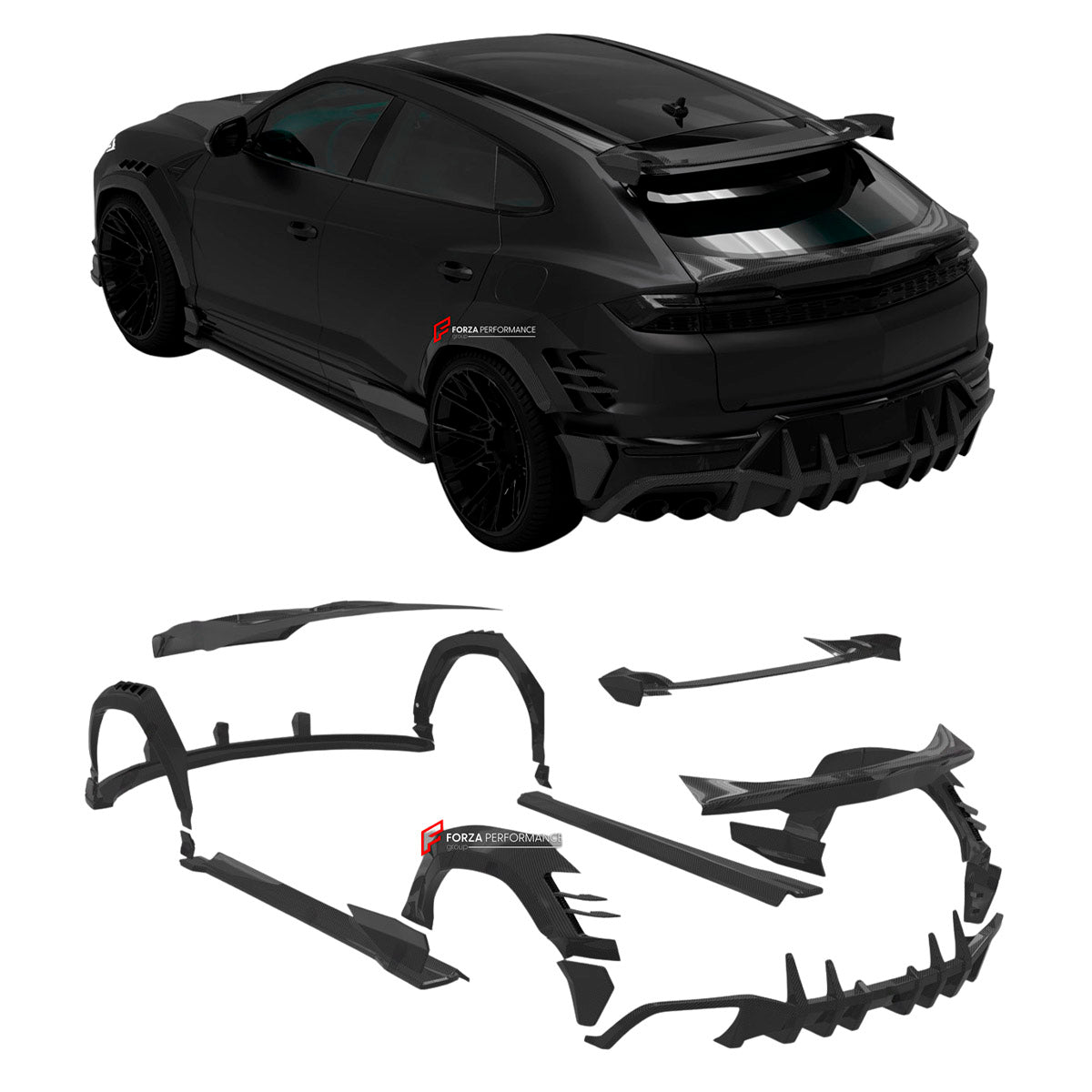 DRY CARBON BODY KIT for LAMBORGHINI URUS SE 2024+