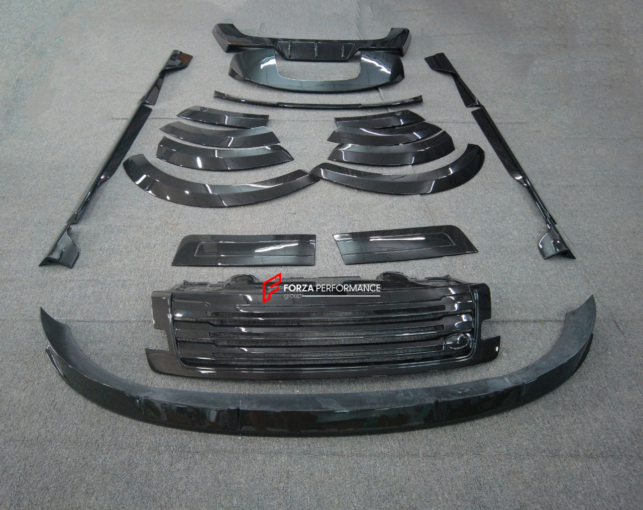 DRY CARBON WIDE BODY KIT for LAND ROVER RANGE ROVER VOGUE L460 2023+