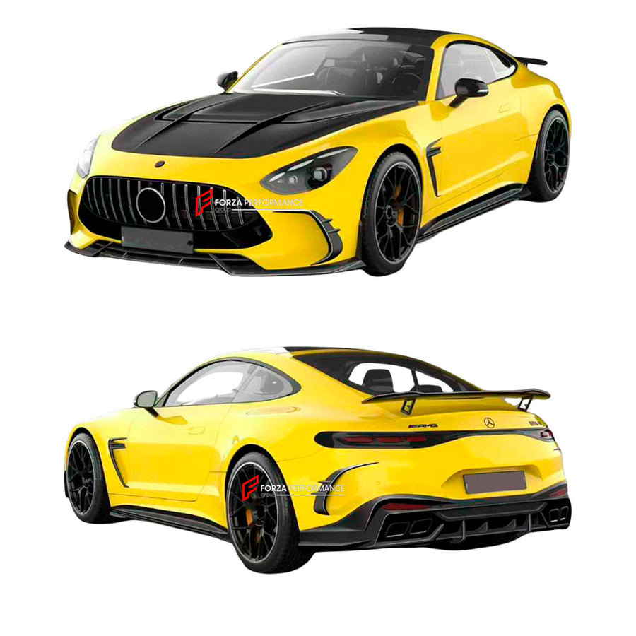 Buy Now DRY CARBON BODY KIT for MERCEDES BENZ AMG GT C192 2024+ and upgrade car parts from SIR Tuning at the Best Price. Headlights, Tail lights, Bodykits, Navigations, body kit and more - Fast & Free Shipping within Europe, US & Worldwide.