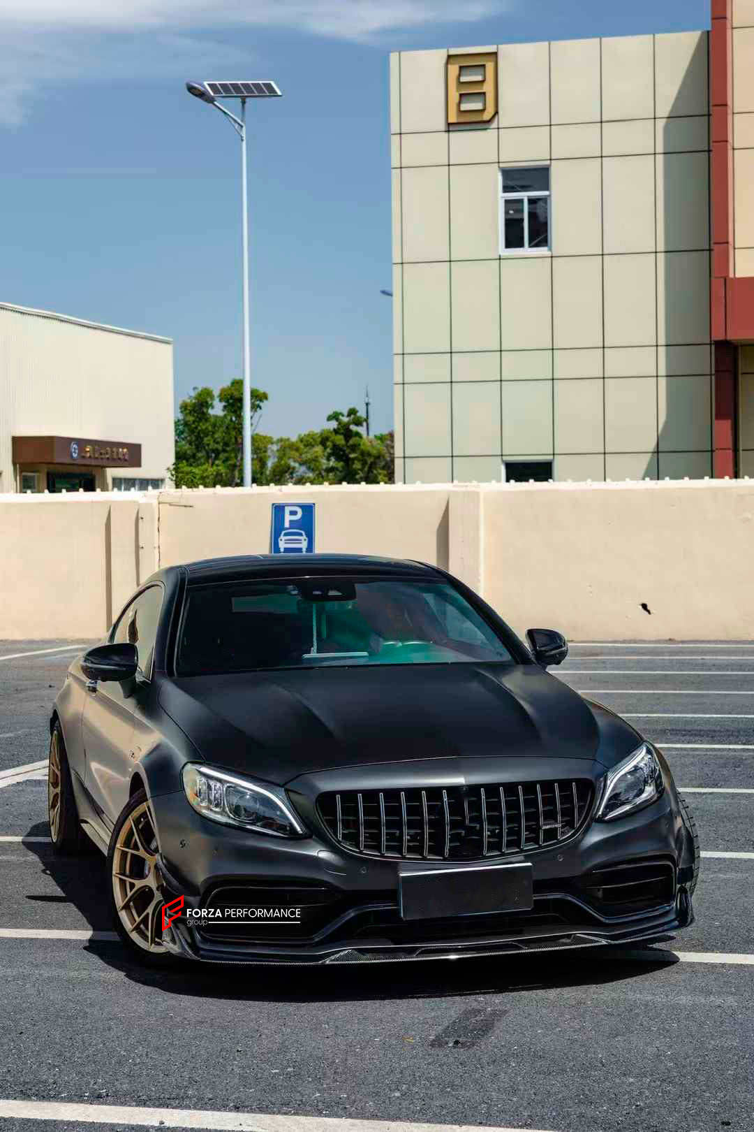 DRY CARBON BODY KIT for MERCEDES BENZ C63S AMG W205 2016 - 2023