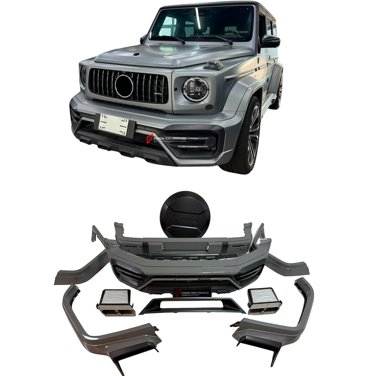 DRY CARBON BODY KIT for MERCEDES BENZ G-CLASS W465 G63 G550 G500 G350 2024+
