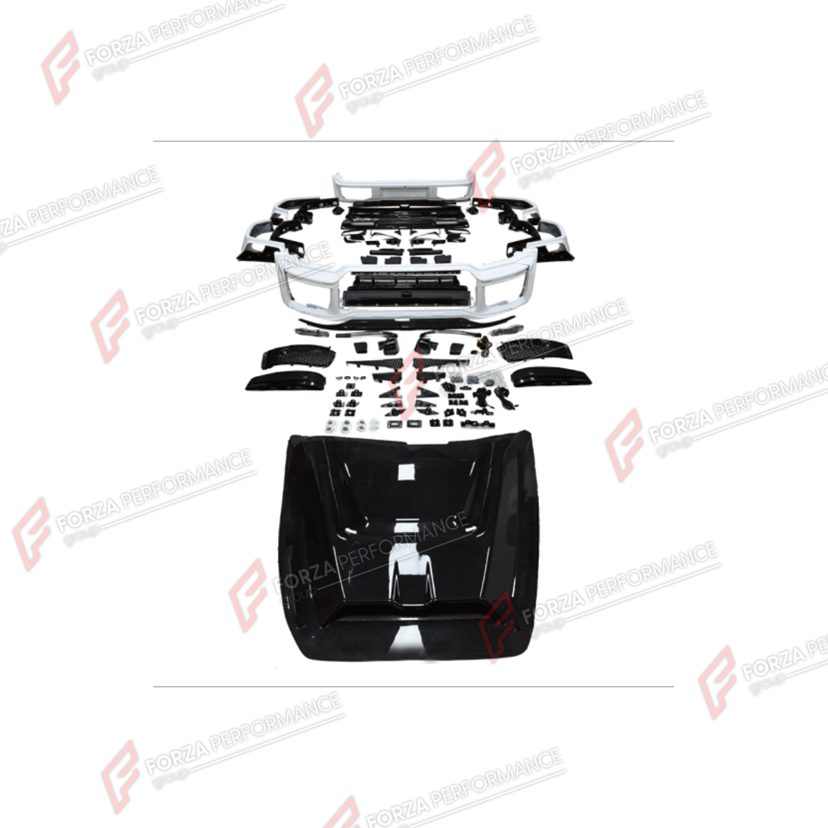 DRY CARBON BODY KIT for MERCEDES-BENZ G-CLASS W465 G63 G450D G500 G550 2025+