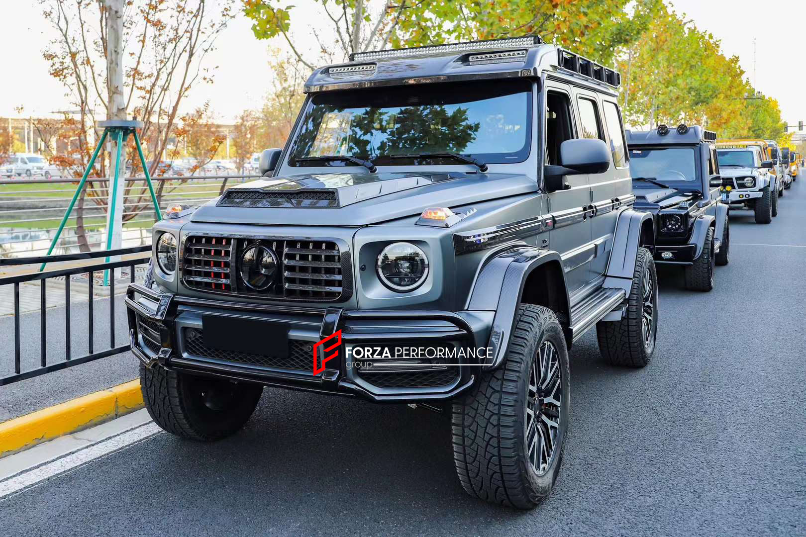 DRY CARBON BODY KIT for MERCEDES-BENZ W464 G63 4x4 G500 G550 2019 - 2022