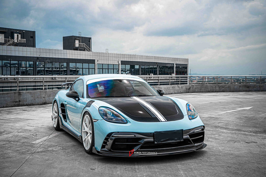 Buy Now DRY CARBON BODY KIT for PORSCHE 718 982 2016+ and upgrade car parts from SIR Tuning at the Best Price. Headlights, Tail lights, Bodykits, Navigations, body kit and more - Fast & Free Shipping within Europe, US & Worldwide.