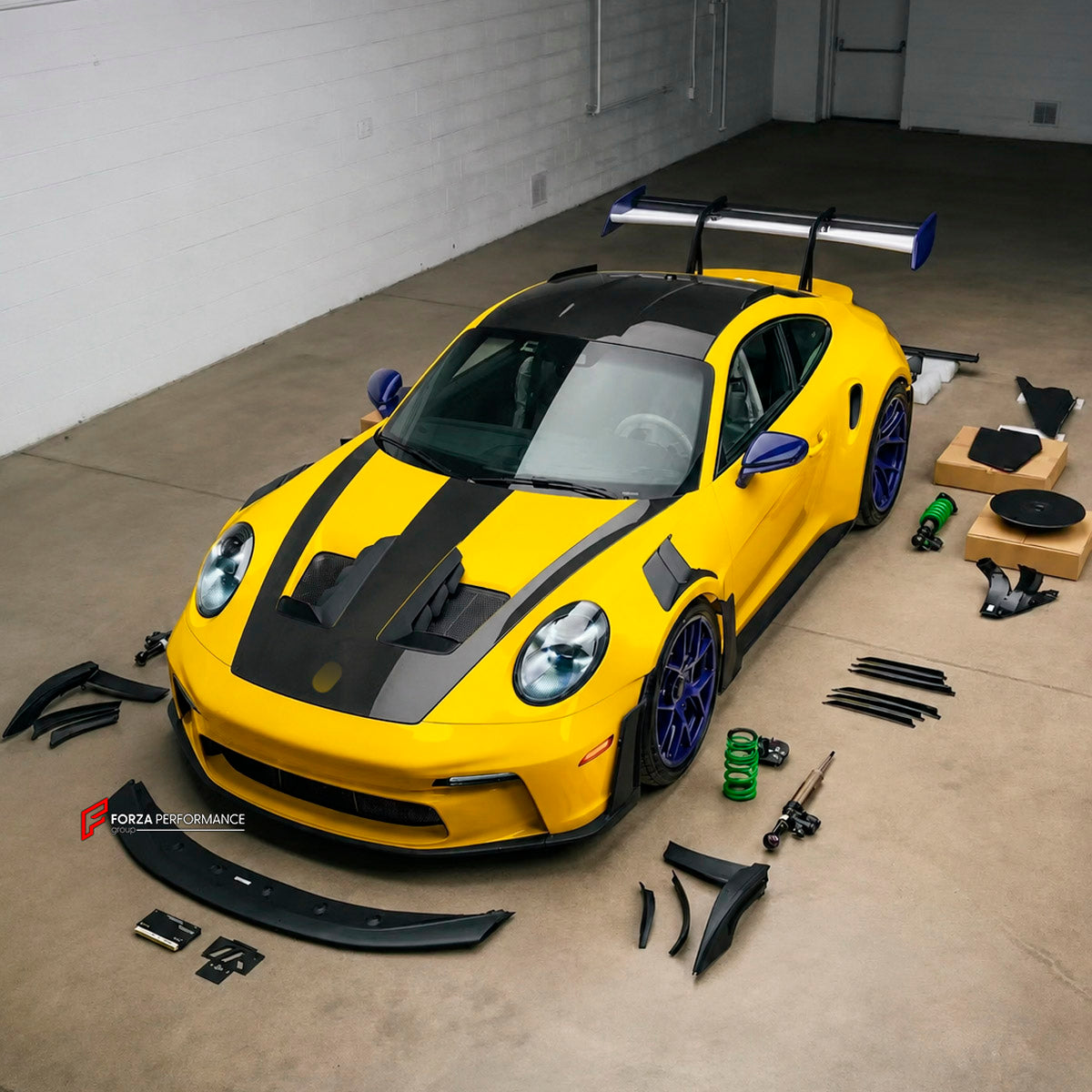 DRY CARBON BODY KIT for PORSCHE 911 992 GT3 RS 2019+