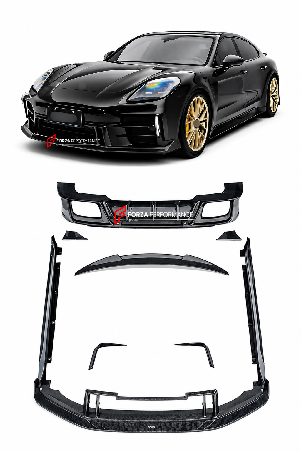 DRY CARBON BODY KIT for PORSCHE PANAMERA 972 2024+