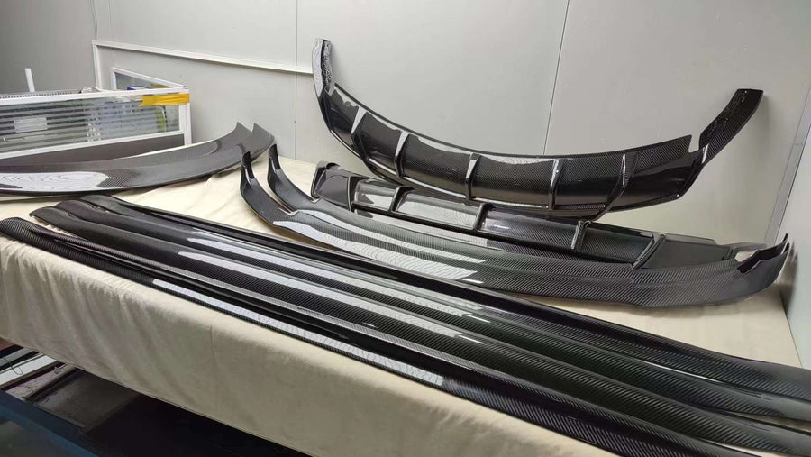 Buy Now DRY CARBON BODY KIT FOR TESLA MODEL 3 and upgrade car parts from SIR Tuning at the Best Price. Headlights, Tail lights, Bodykits, Navigations, body kit and more - Fast & Free Shipping within Europe, US & Worldwide.