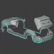 DRY CARBON BODY KIT for ZEEKR 9X 2025+