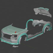 DRY CARBON BODY KIT for ZEEKR 9X 2025+