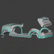 DRY CARBON BODY KIT for ZEEKR 9X 2025+