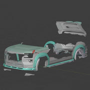 DRY CARBON BODY KIT for ZEEKR 9X 2025+