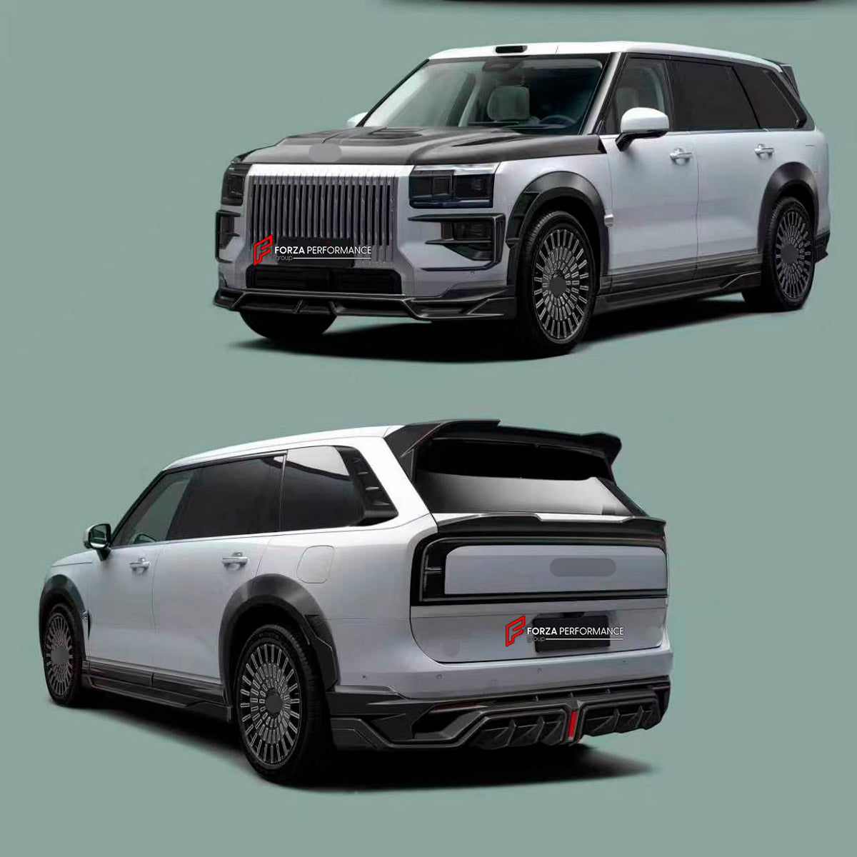 DRY CARBON BODY KIT for ZEEKR 9X 2025+