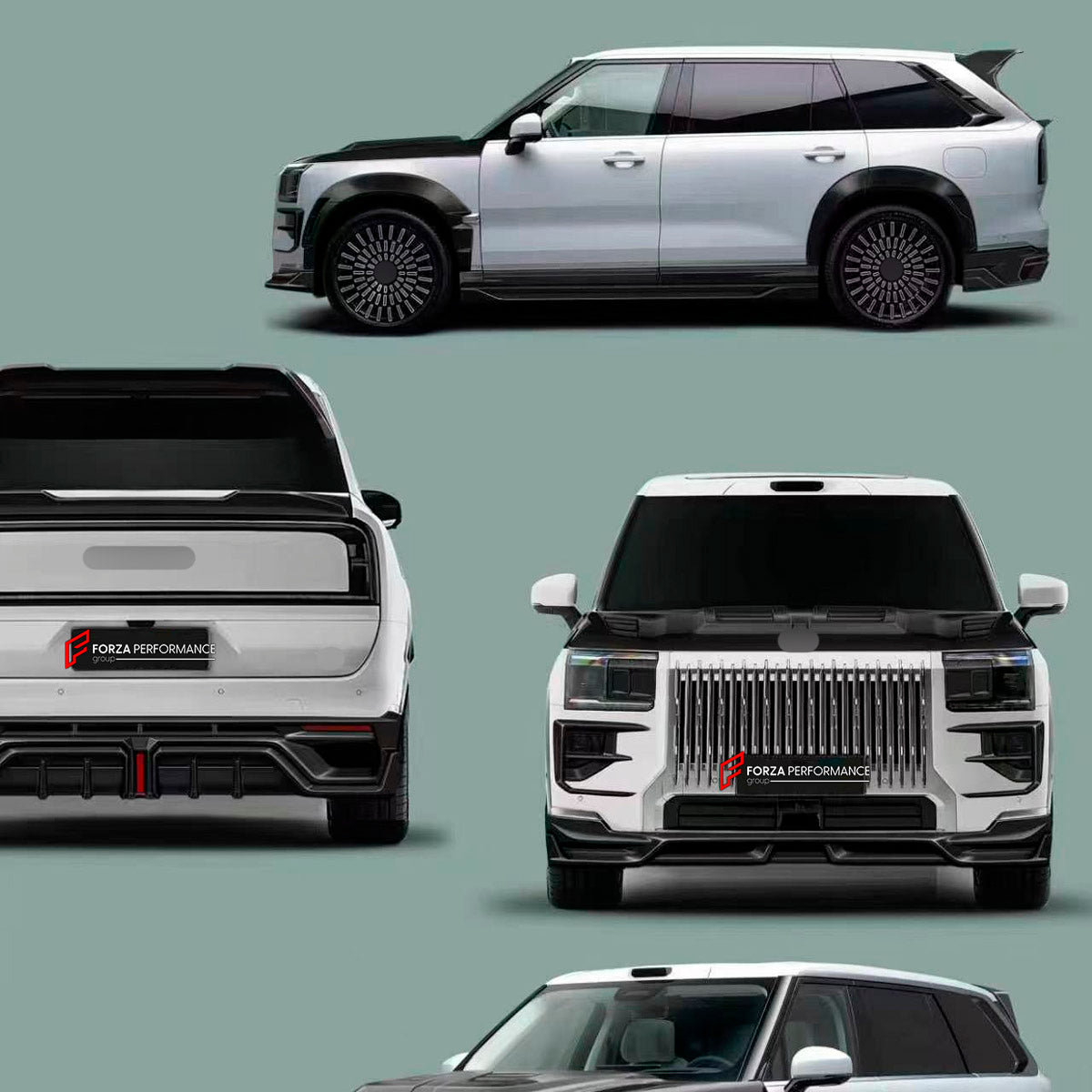 DRY CARBON BODY KIT for ZEEKR 9X 2025+
