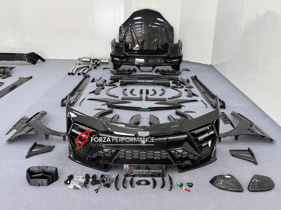 Buy Now DRY CARBON BODY KIT with EXHAUST SYSTEM for LAMBORGHINI URUS SE 2024+ and upgrade car parts from SIR Tuning at the Best Price. Headlights, Tail lights, Bodykits, Navigations, Dry Carbon body kit and more - Fast & Free Shipping within Europe, US & Worldwide.