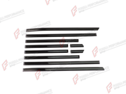 DRY CARBON BODY SIDE DOOR MOLDINGS for MERCEDES-BENZ G-CLASS W463 2008 - 2018