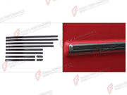 DRY CARBON BODY SIDE DOOR MOLDINGS for MERCEDES-BENZ G-CLASS W464 2019 - 2024