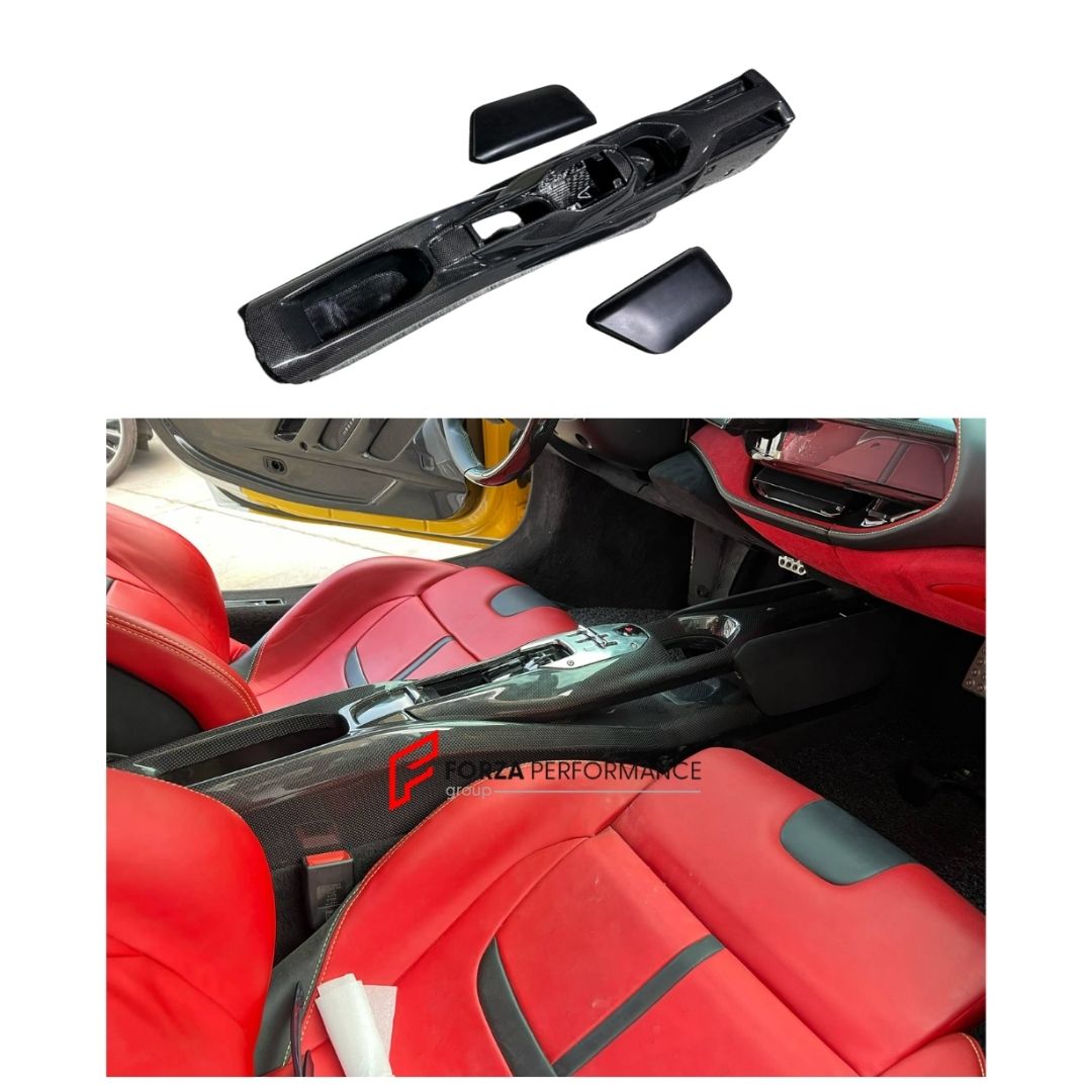 DRY CARBON CENTER CONSOLE BRIDGE for FERRARI SF90 2019+