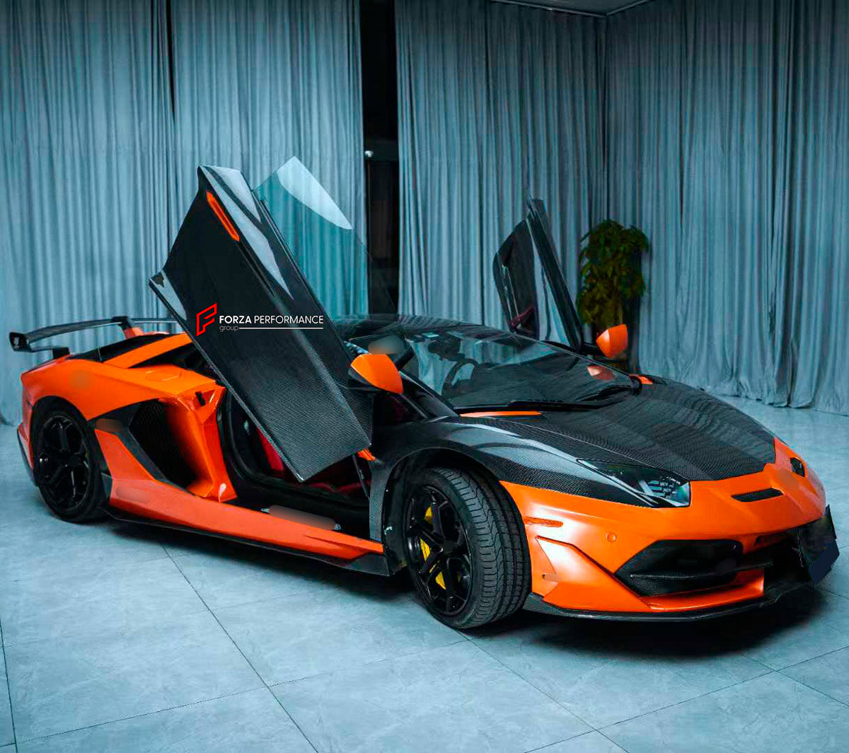 DRY CARBON DOORS for LAMBORGHINI AVENTADOR LP700 LP720 LP750 2011 - 2022
